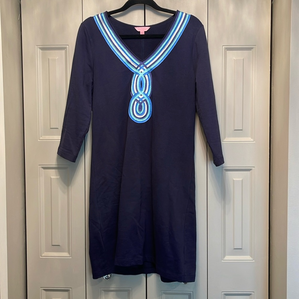 Vintage Lilly Pulitzer Cotton Terry Dress